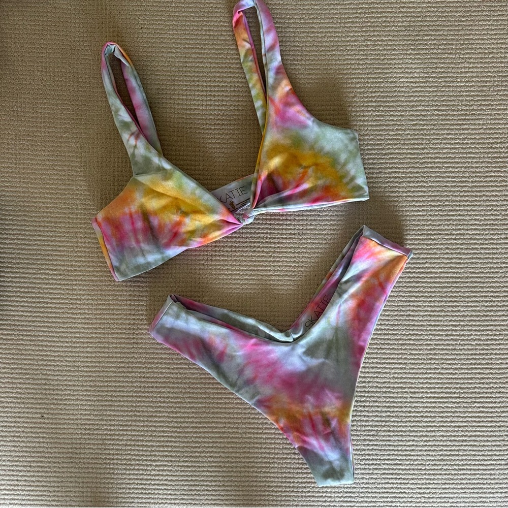 Skatie Tie-Dye Bikini Set